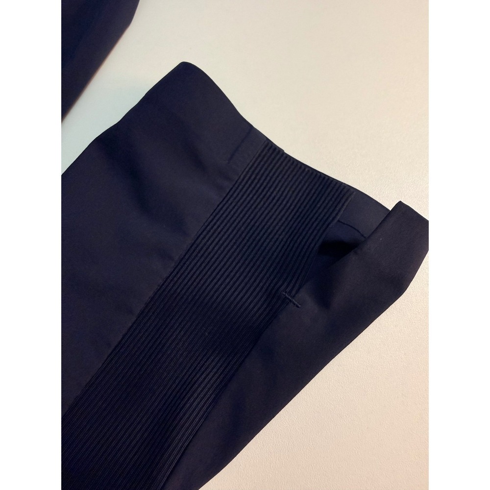 Athleta Womens Brooklyn Jogger Track Pants Navy Blue Ribbed Side Panel Size 4 - Picture 8 of 10